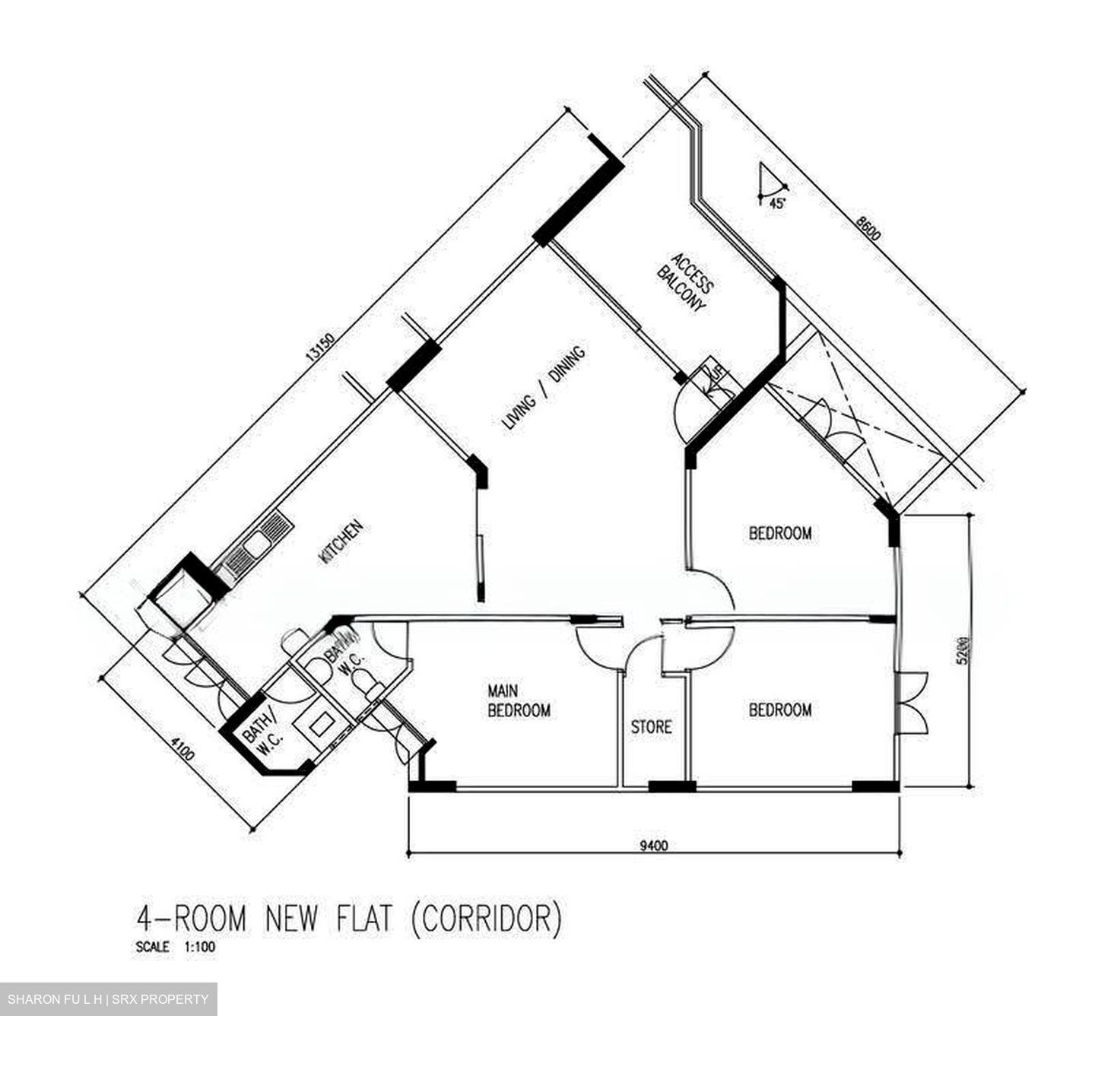 Blk 257 Jurong East Street 24 (Jurong East), HDB 4 Rooms #634813601